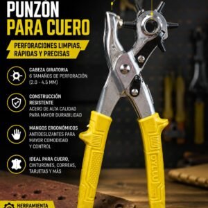 Punzon para cuero