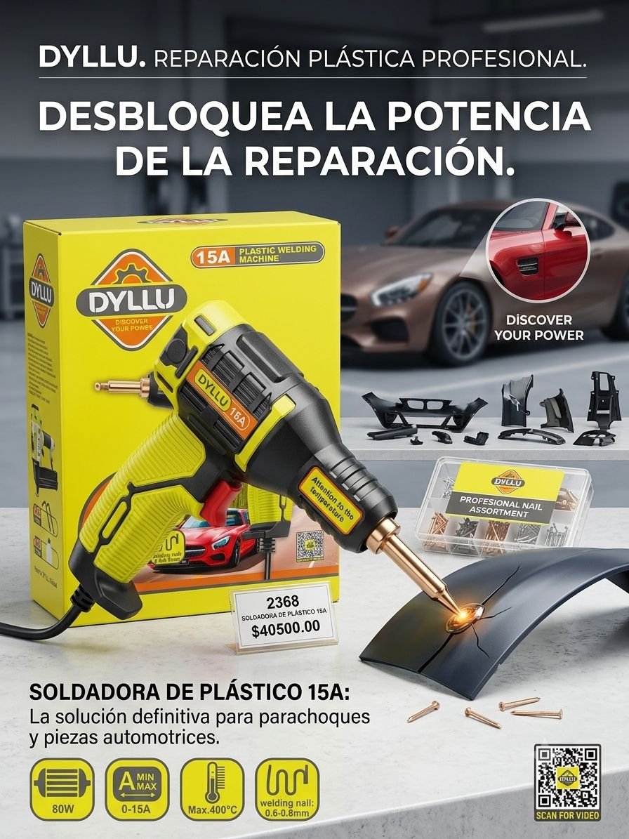 Soldadora de plástico 15A