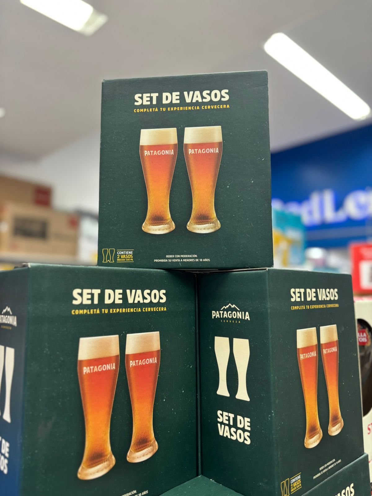 Set de vasos patagonia x2