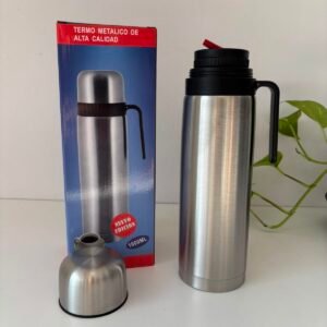 Termo metálico 1L acero inoxidable de alta calidad