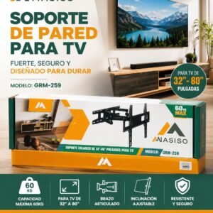 SOPORTE TV ARTICULADO 32" A 80"HOG47 /259