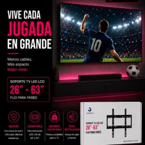 SOPORTE FIJO SUONO 26" A 63"