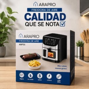 Freidora de aire arapo 8L