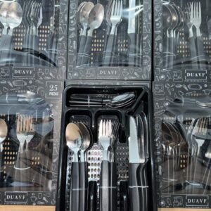 Set de 25 piezas de cubiertos