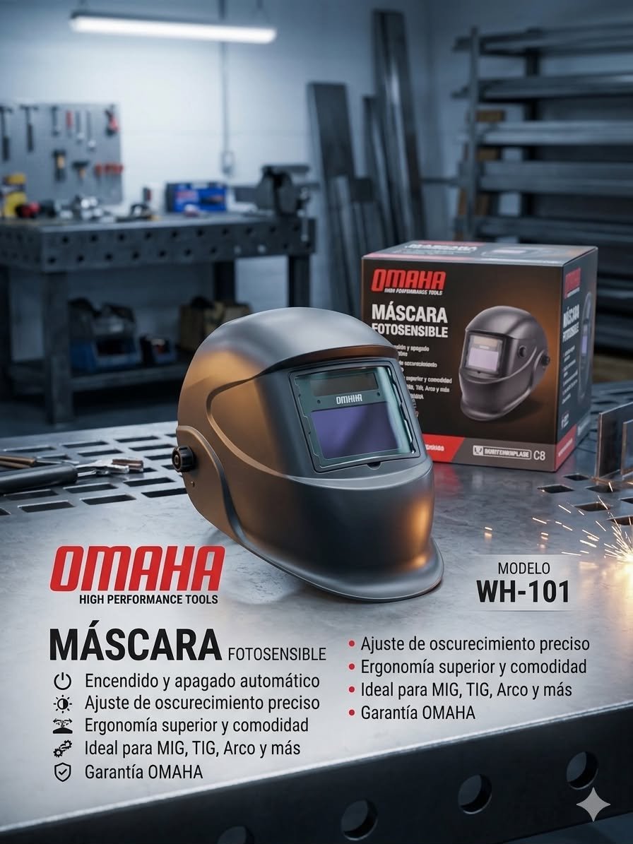Máscara de soldar Omaha