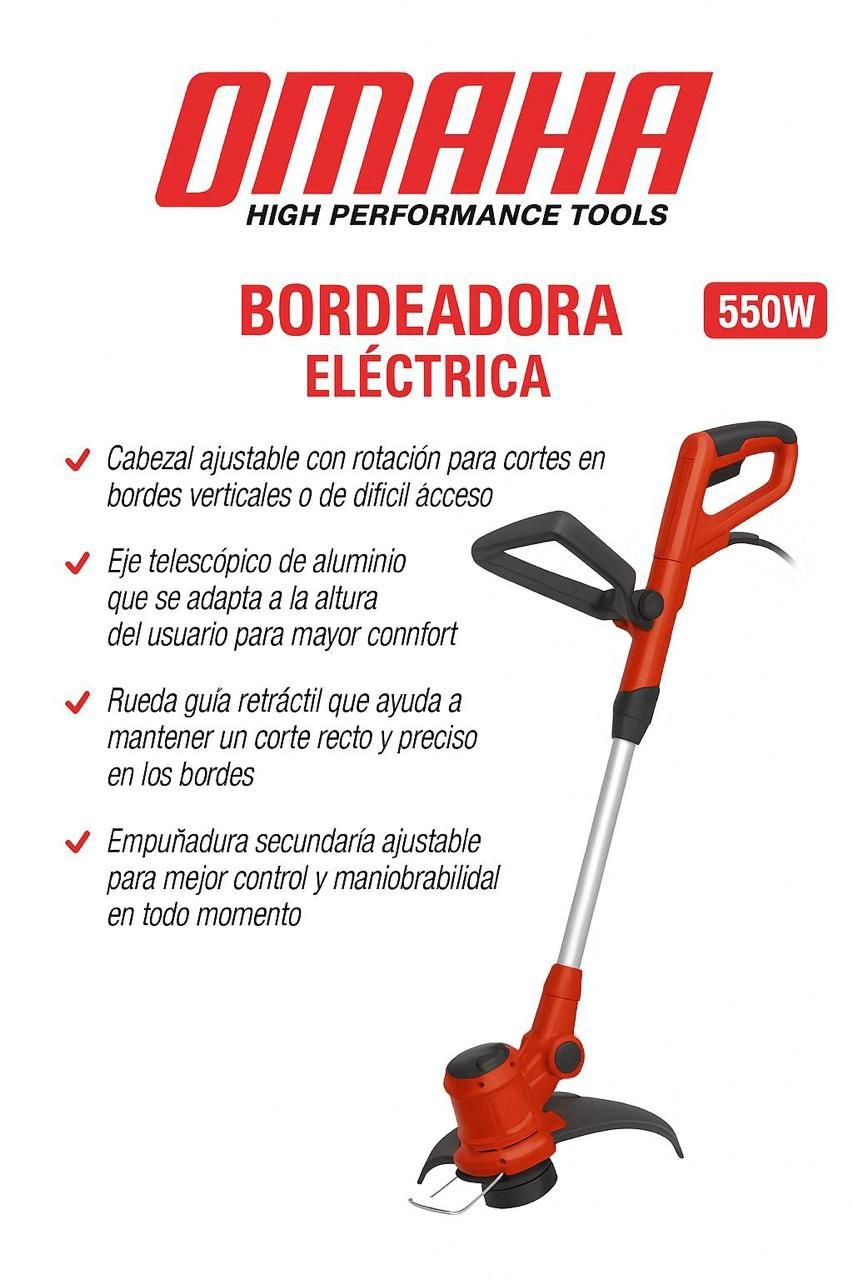 Bordeadora eléctrica OMAHA