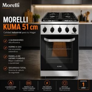 Cocina morelli kuma industrial