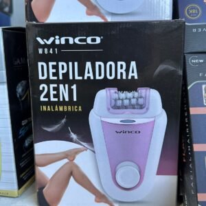 Depiladora inalámbrica 2 en 1 Winco