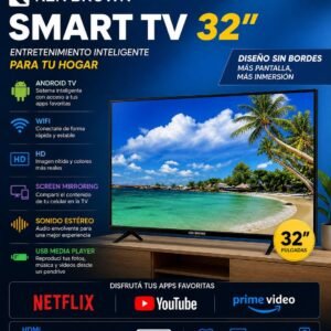 Smart tv ken brown 32" con Android tv