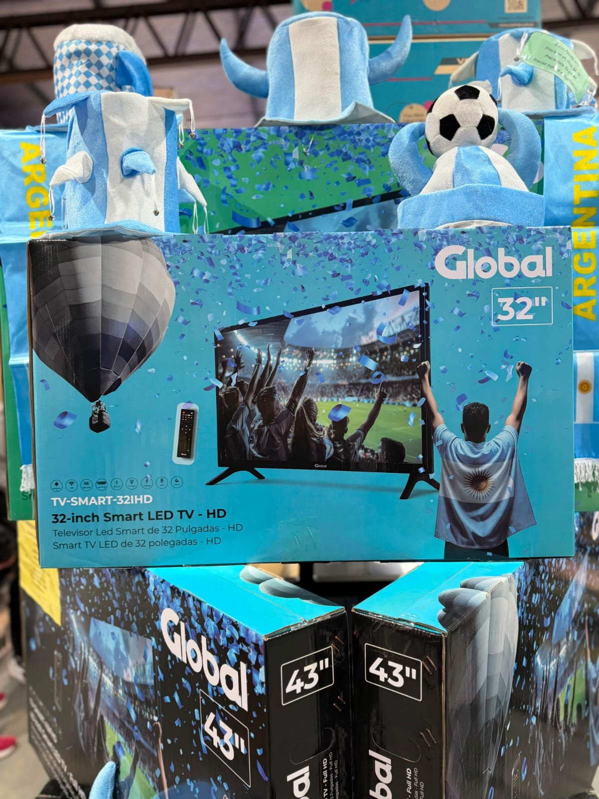 Smart tv 32" Global full hd