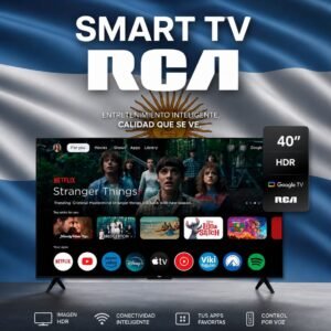 Smart tv RCA 40" con Google tv