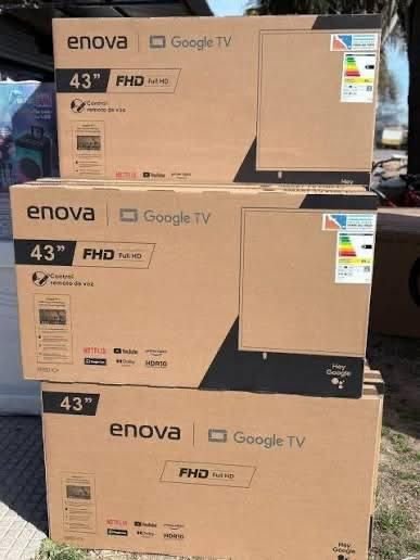 Smart tv enova 43" con Google tv