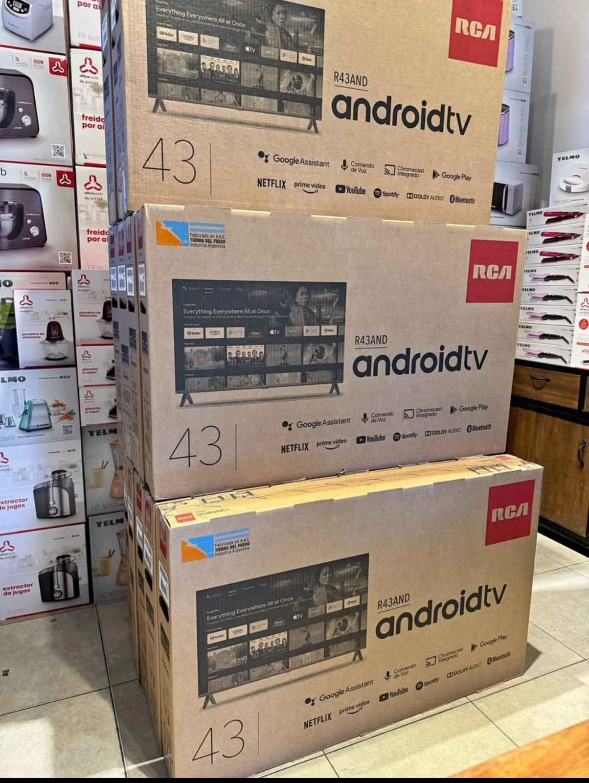 Smart tv RCA 43" Android tv