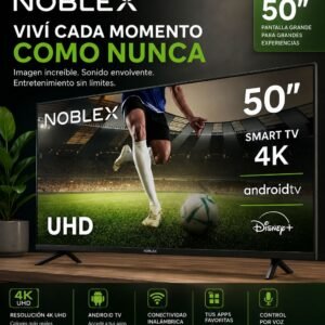 Smart tv noblex 50"