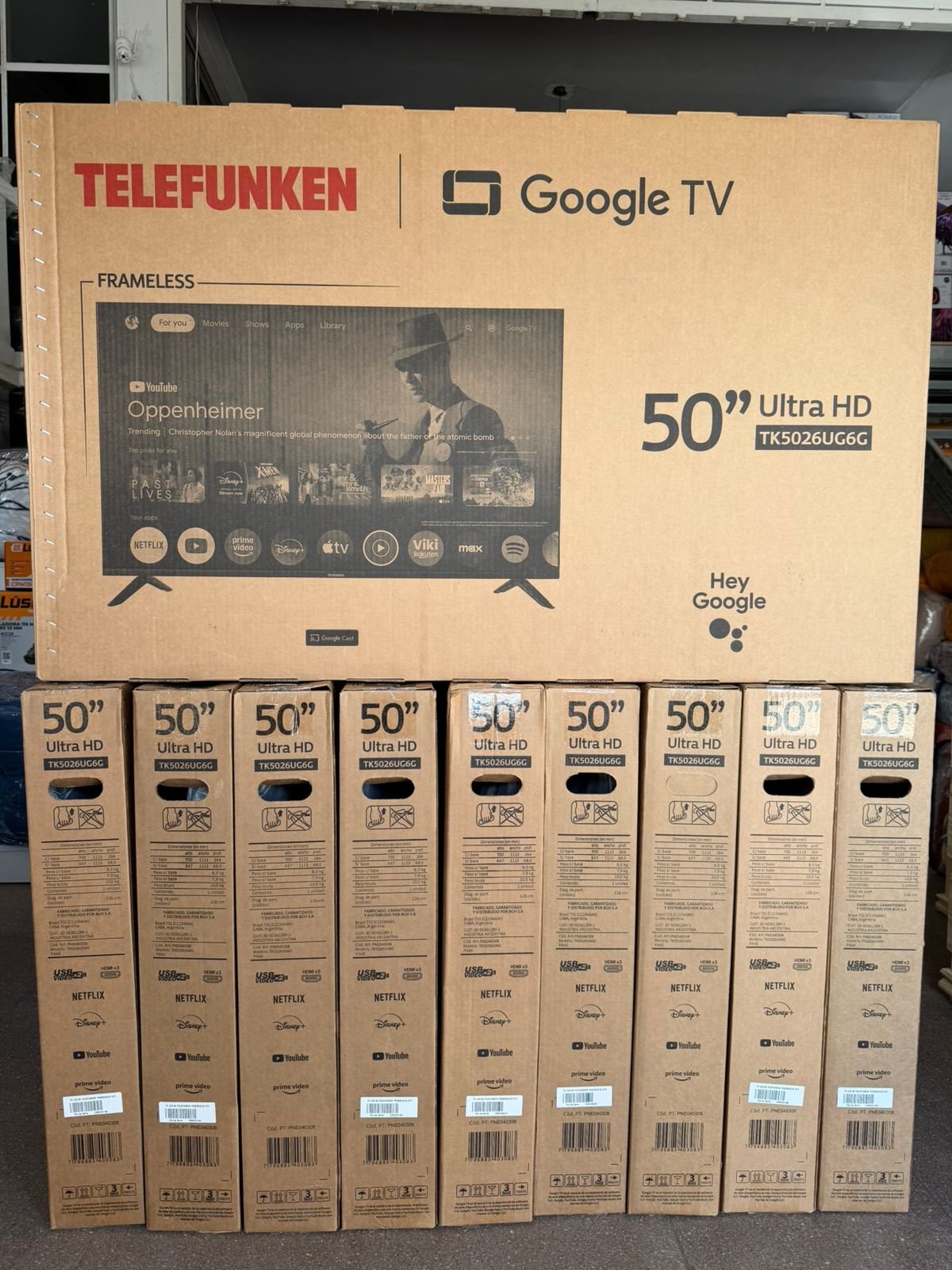 Smart tv 50" TELEFUNKEN