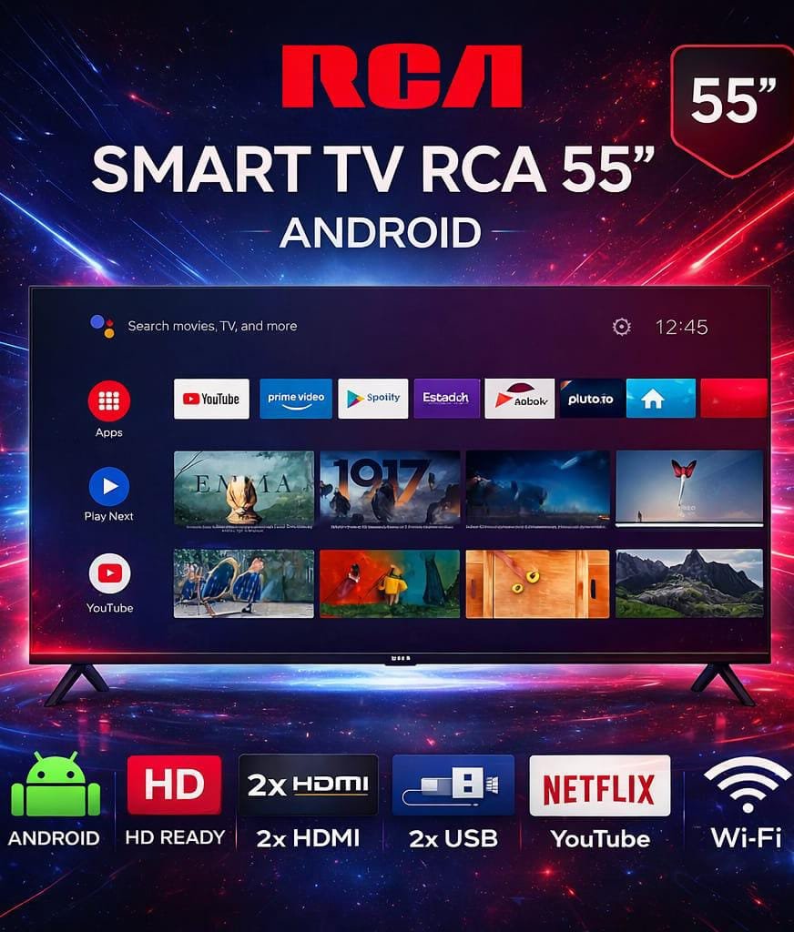 Smart tv RCA 55"