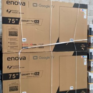 Smart tv enova 75" 4k Google tv