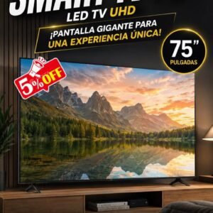 Smart tv led 75" UHD