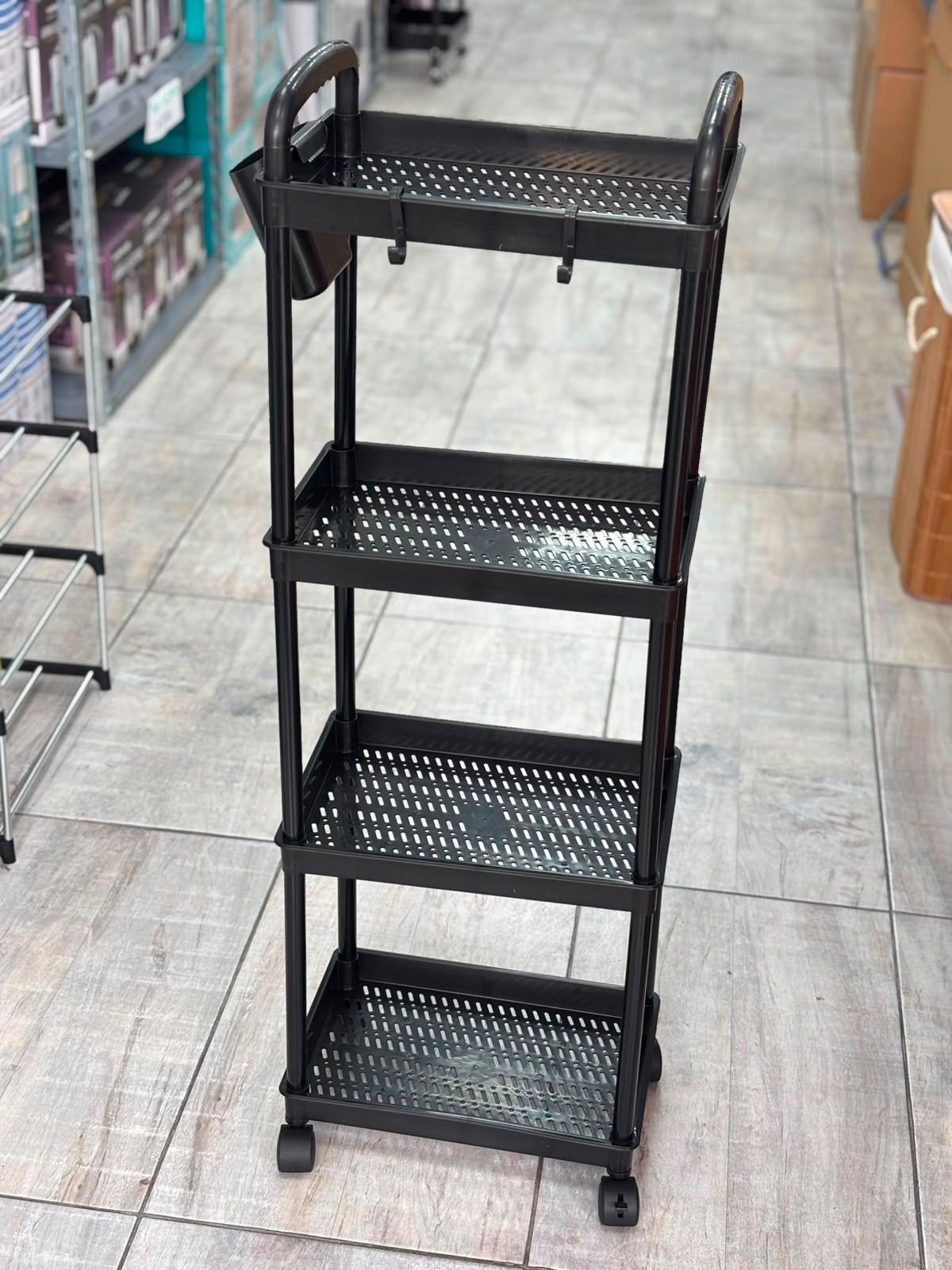 Organizador Multiuso de 4 niveles con ruedas