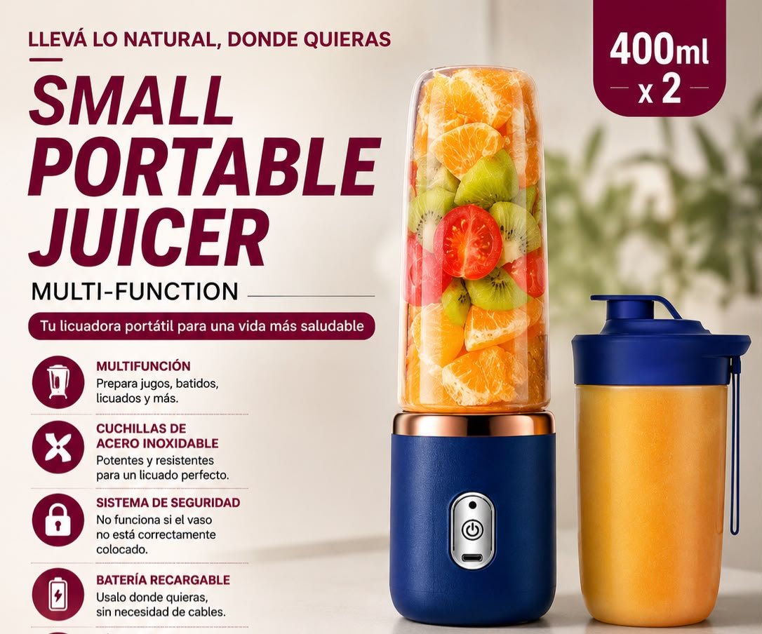 Licuadora portatil 2 en 1 small