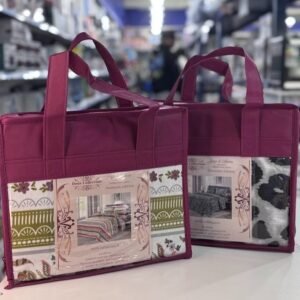 Juego de sábanas queen importadas con funds valija