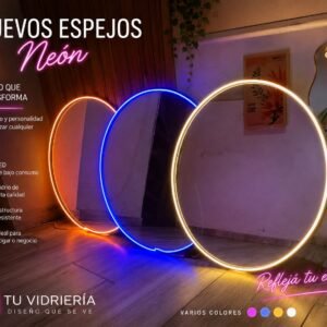 Espejo led redondo 70x70