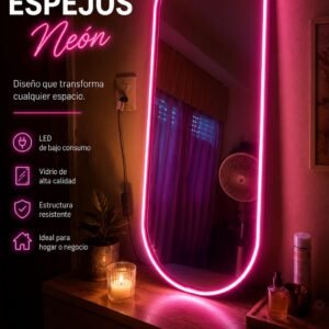 Espejo led capsula 120x50