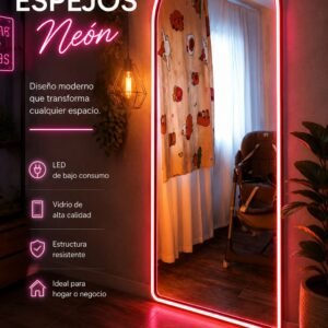 Espejo led capilla 120x50