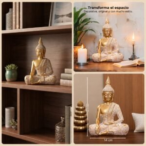 Estatua buda 21x14