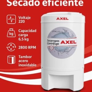 Secarropas centrifugador axel 6.5kg