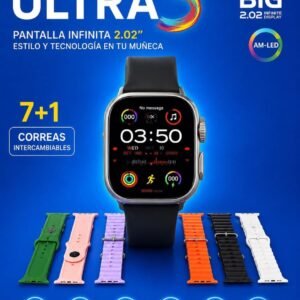 Reloj smartwatch ultra 3 F01 7 EN 1