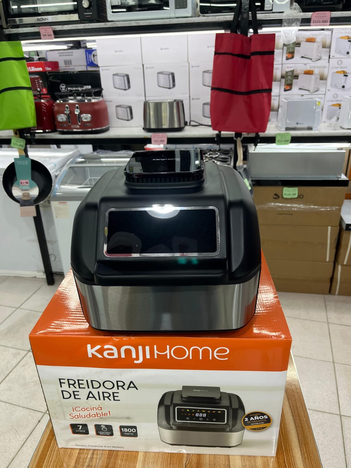 Freidora de aire digital 7L kanjihome