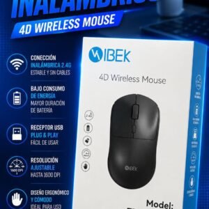 Mouse inalámbrico ibek