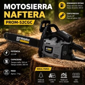 MOTOSIERRA GARDENPLUS 52GC NAFTERA