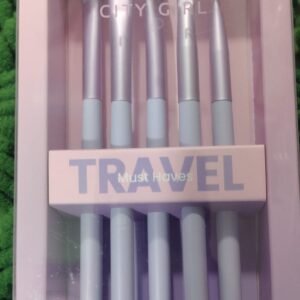Set de 5 brochas de viaje varios tamaños!