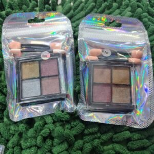 Sombra de uñas paleta de 4 colores