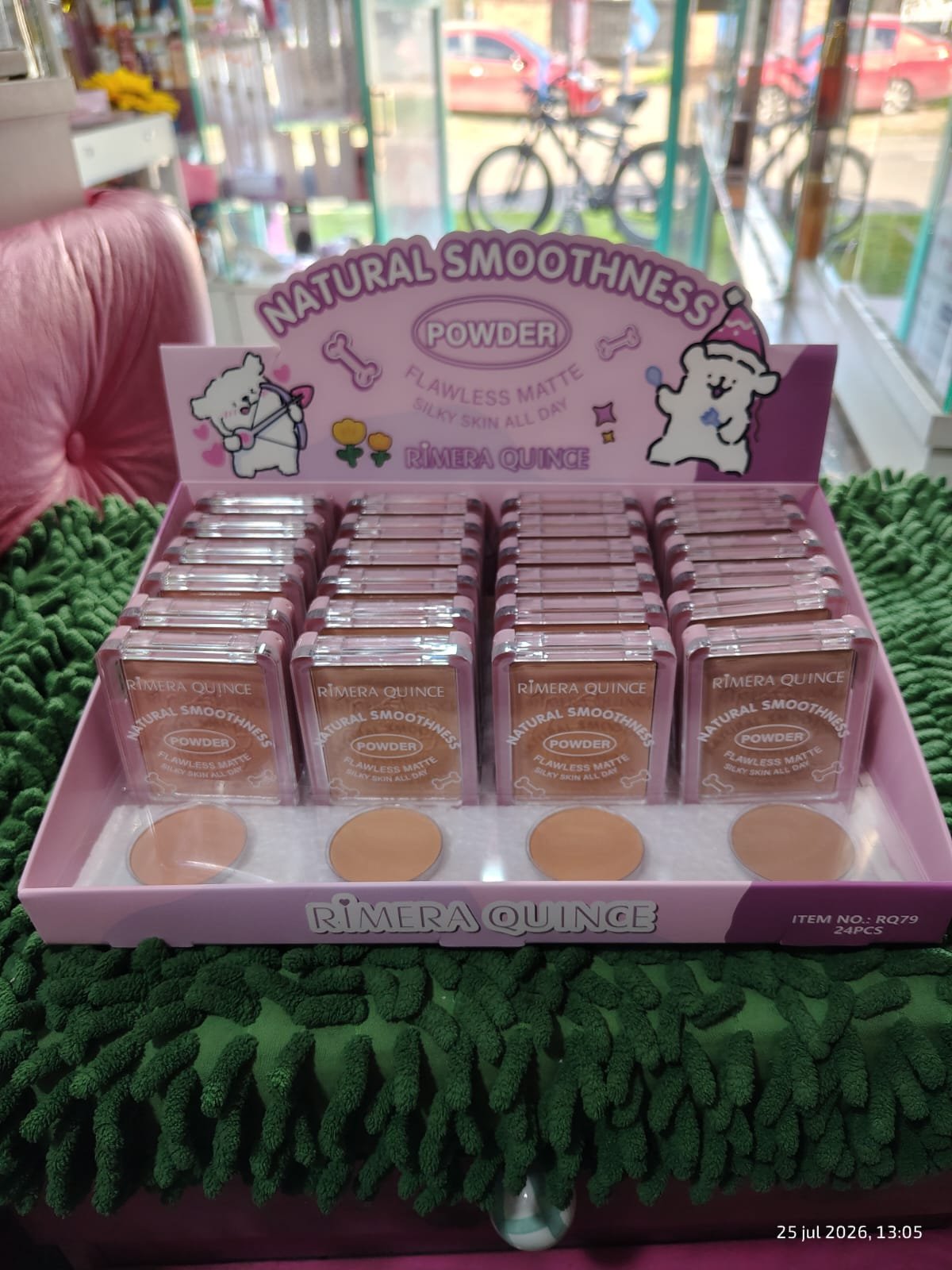 Polvo compacto rimera quince