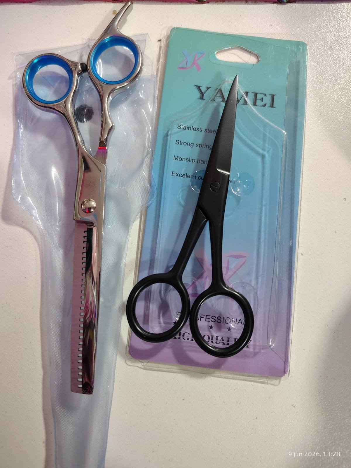 Combo tijera de corte + tijera pulidora