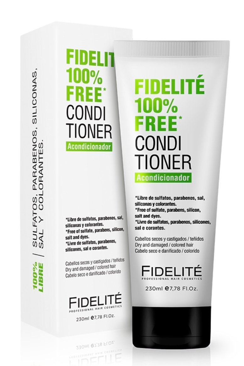 Acondicionador 100% Free Cabellos Castigados Fidelité 230ml