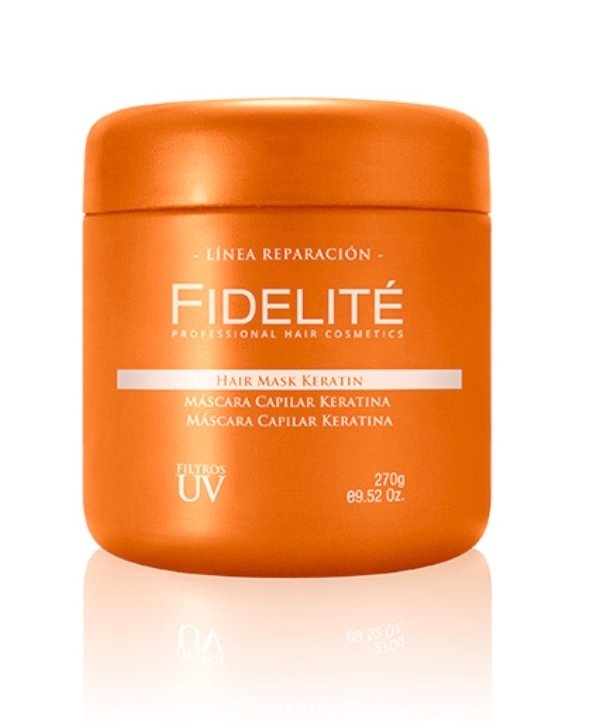 Baño De Crema Fidelité Máscara Capilar Keratina 270g