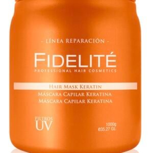 Máscara Keratina Fidelité Reparador Fortalecedor con filtro UV 1kg