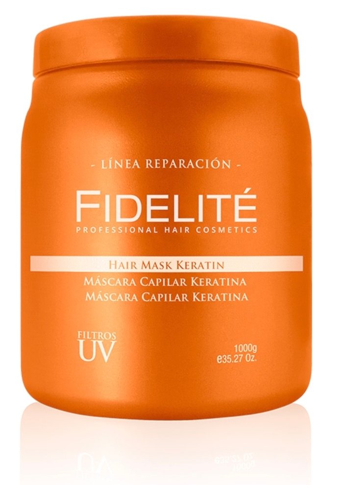 Máscara Keratina Fidelité Reparador Fortalecedor con filtro UV 1kg