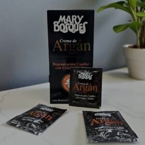 Crema de argán regeneración capilar con células madre mary bosques 20gr