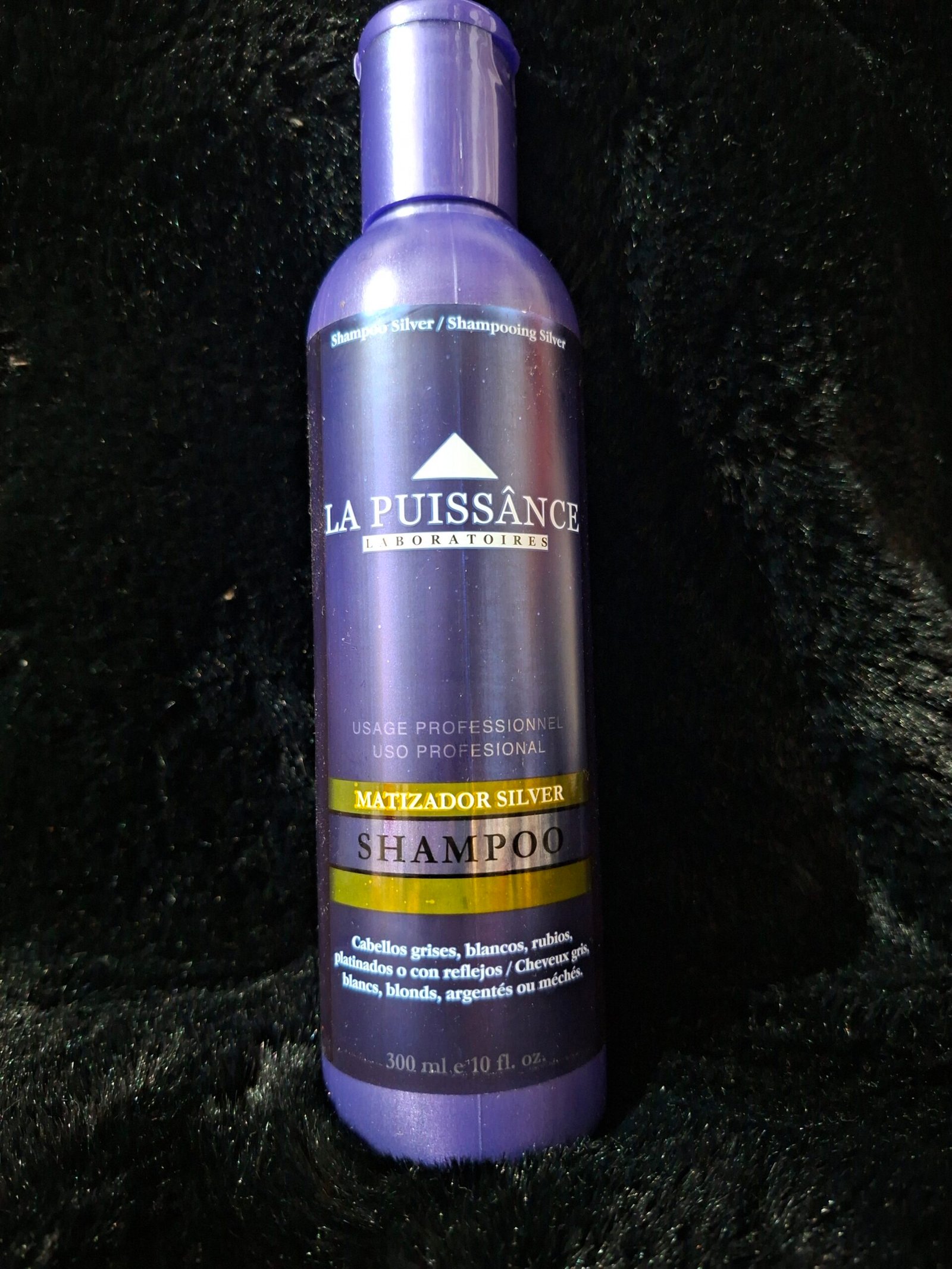 La Puissance Shampoo Matizador Silver Pelo Rubio 300ml 6c