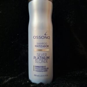 Shampoo Matizadora Silver Platinum Blonde Ossono X270ml