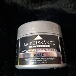 La Puissance Matizador Black Máscara Pelo Rubio Gris X 250ml