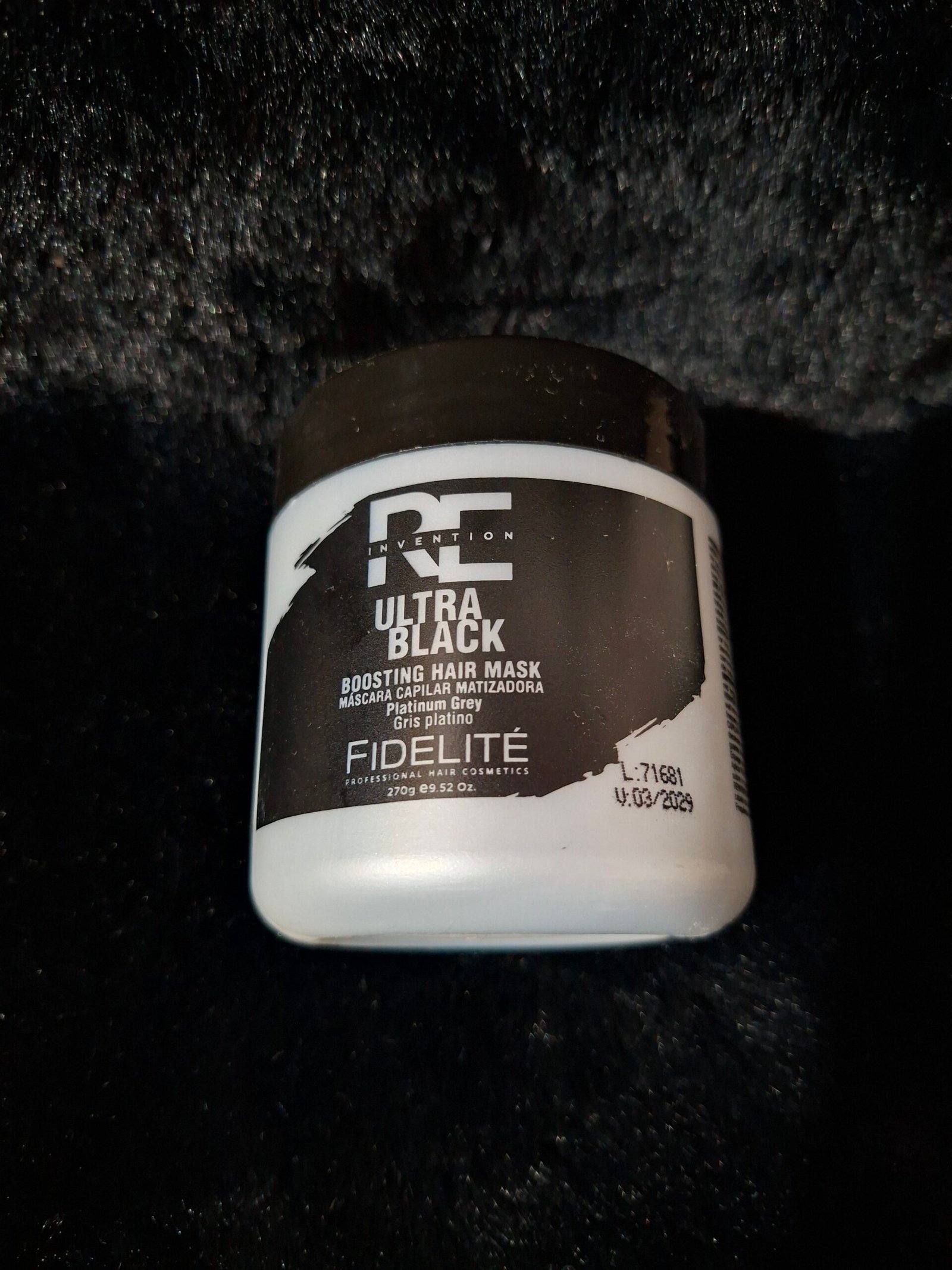 Mascara Fidelite Ultra Black Matizador 270g Deja Platinado