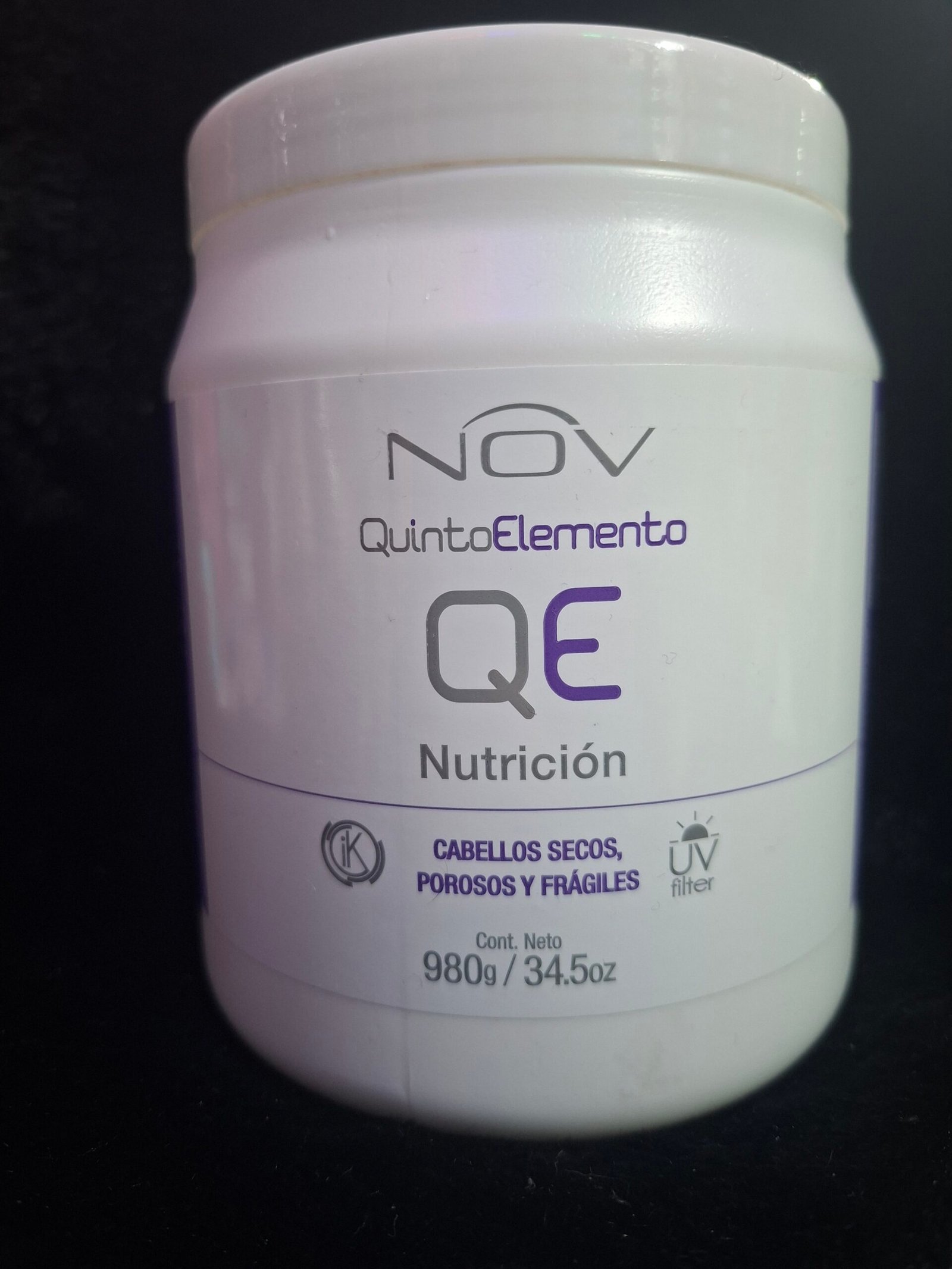 Máscara Nov Quinto Elemento Nutricion Reparador X 980g