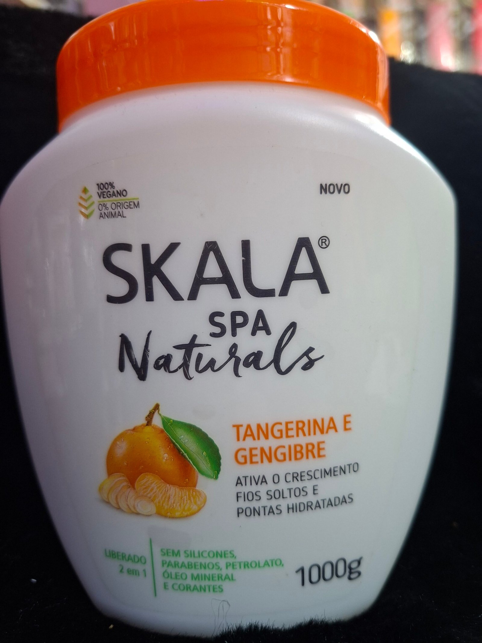 Skala spa naturals activa el crecimiento del cabello nutriendo puntas secas 1kg