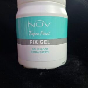 Gel Fijador Extra Fuerte Nov Fix Gel Peluqueria X 980 Grs
